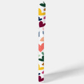 パープルオレンジミントグリーンピンクブルーハートアート Case-Mate iPhoneケース (裏面 / 右)