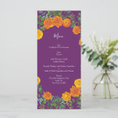 パープルオレンジ結婚バラ春 メニュー (スタンド正面)