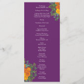 パープルオレンジ結婚バラ春 メニュー (裏面)