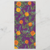 パープルオレンジ結婚バラ春 メニュー (裏面)