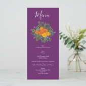 パープルオレンジ結婚バラ春 メニュー (スタンド正面)