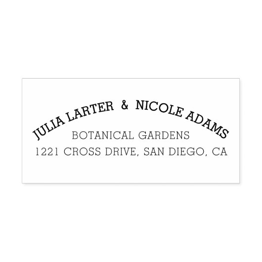 パープルオレンジ ボホ ワイルドフラワー フォリアージ ウェディング セルフインキングスタンプ (デザイン)