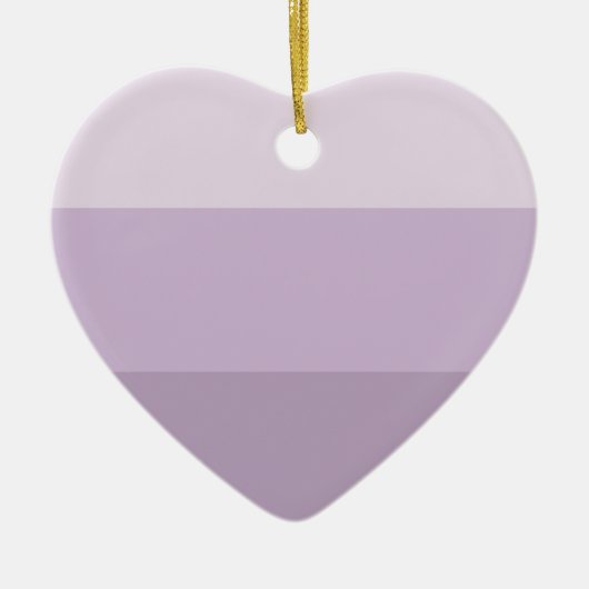 パープルオンブルーストライプ セラミックオーナメント (正面)