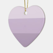 パープルオンブルーストライプ セラミックオーナメント (左)