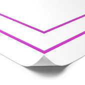 パープルオーキッドクローズアップ花の写真 ポスター (角)