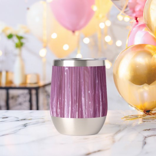 パープルオーキッドピンクティンゼルストライプズ (バチェラーパーティー)