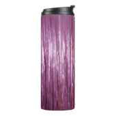 パープルオーキッドピンクティンゼルストライプズ タンブラー (回転左)