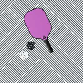 パープルオーキッドファンクとブラックモノグラモダンム ピックルボールラケット