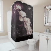 パープルオーキッド シャワーカーテン (インサイチュ)