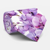 パープルオーキッド ネクタイ (ロール)