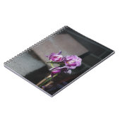 パープルオーキッド ノートブック (左側)