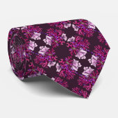 パープルオーシャンマーメイドネックタイ ネクタイ (ロール)