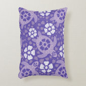 パープルカウアイカメ アクセントクッション (正面(垂直))