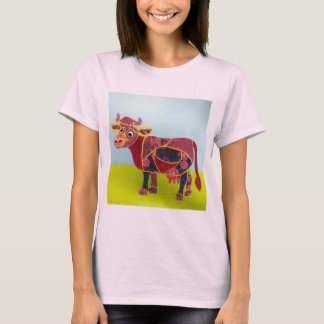 パープルカウTシャツ Tシャツ