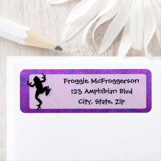 パープルカエル ラベル (インサイチュ)