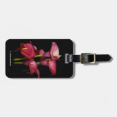 パープルカエレガントラユリ ラゲッジタグ (正面横)