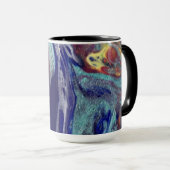 パープルカオス マグカップ (正面右)