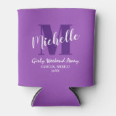 パープルカスタムガールズウィークエンドゲートウェイ 缶クーラー (正面)