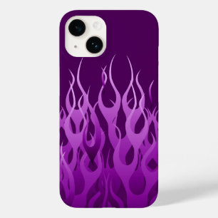 パープルカッコいいレーシングフレイズ Case-Mate iPhone 14ケース