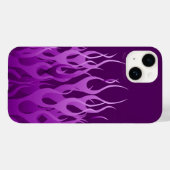 パープルカッコいいレーシングフレイズ Case-Mate iPhoneケース (裏面 (横))