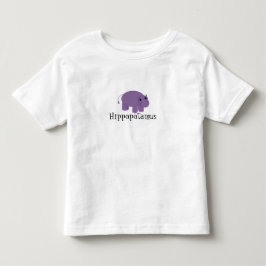 パープルカバ トドラーTシャツ
