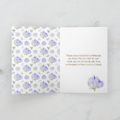 パープルカボチャフローラSweet sixteen サンキューカード (内部)