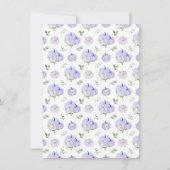 パープルカボチャフローラSweet sixteen サンキューカード (裏面)