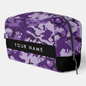 パープルカモフラージュあなたの名前をパーソナライズ ドップキット (右コーナー)