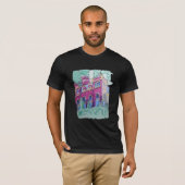パープルカラフル城inブダペスト tシャツ (正面フル)