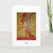 パープルカラー カラーリリー カード (裏面)