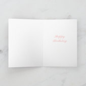 パープルカラー カラーリリー カード (内部)