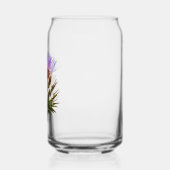 パープルカルドーンアートチョークの花 ガラス缶 (左)