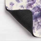 パープルカントリーフランスのトイルフリーリーブチョウ マウスパッド (コーナー)