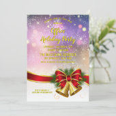 パープルカンパニーエレガントホリデーパーティー 招待状 (スタンド正面)