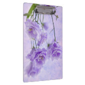 パープルカンパネラフラワーズマクロ クリップボード (右)