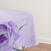 パープルカンパネラフラワーズマクロ テーブルクロス (インサイチュ)