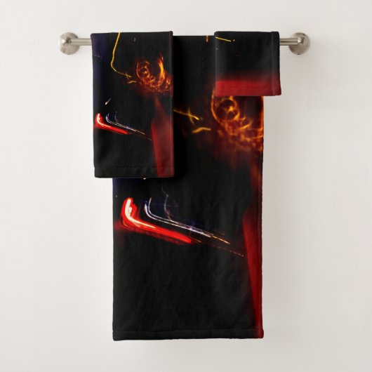 パープルカーダンスバスタオルセット バスタオルセット (インサイチュ)