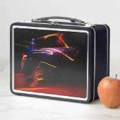 パープルカーダンスメタルランチボックス メタルランチボックス (インサイチュ)
