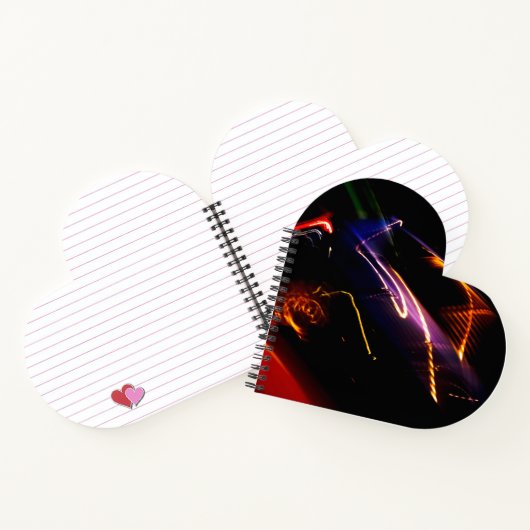 パープルカーダンス ノートブック (内部)