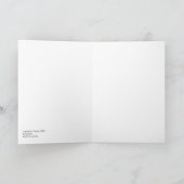 パープルカード入りのカップケーキ カード (内部)