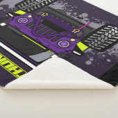 パープルカー シェルパブランケット (3/4)