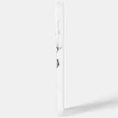 パープルガーディアンジェルアートカスタムiPhoneケース Case-Mate iPhoneケース (裏面 / 左)