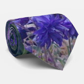 パープルガーデンフローラタイ ネクタイ (ロール)