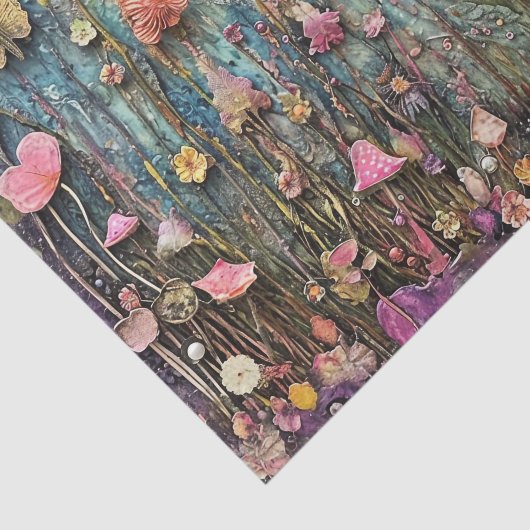 パープルガーデンフローラ妖精の切り離し 薄葉紙 (詳細)