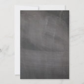 パープルガーデンメイソンジャールシャルボード | 結婚s 招待状 (裏面)