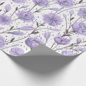 パープルガーデン ラッピングペーパー (角)