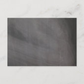 パープルガーデン 黒板 メッセージカード  マスンジャー フラワー｜出欠確認 出欠カード (裏面)