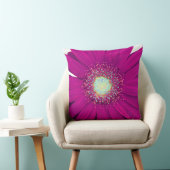 パープルガーベラデイジーフラワー クッション (椅子)