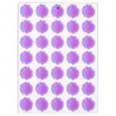 パープルガーベラデイジー クリップボード (裏面)