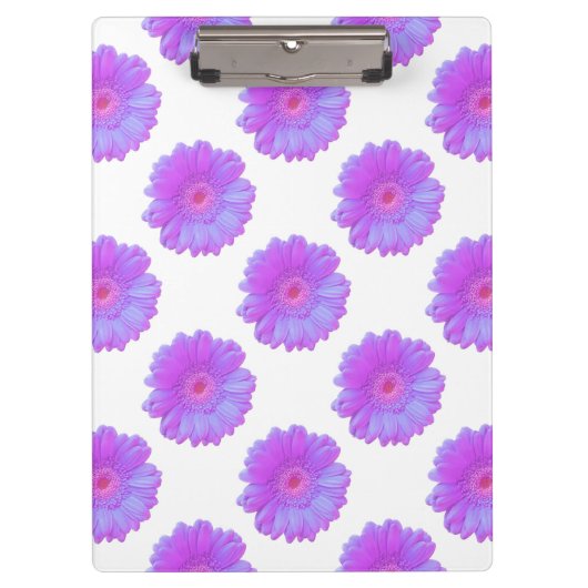 パープルガーベラデイジー クリップボード (正面)